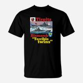 Schlachtschiff Tirpitz & Bismarck T-Shirt - Terrible Twins Motiv