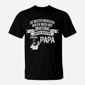 Vatertag T-Shirt Wichtiger Titel Papa, Lustig mit Motorrad-Design