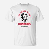 Hunde-Fans T-Shirt Welche Rasse? Harzer Fuchs natürlich!