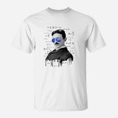Tesla Für Elektriker Physiker E Nerds T-Shirt