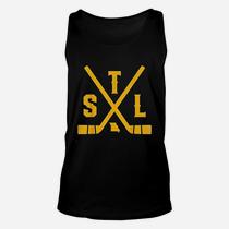 Vintage St. Louis Ice Hockey Sticks State Outile Tee Shirt
