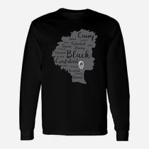 Strong Black Woman Afro Word Art Natural Hair Melanin Shirt Strong Black Woman Afro Word Art Natural Hair Melanin Shirt