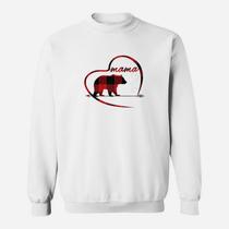 Womens Mama Bear Shirt Buffalo Plaid Short Sleeve For Women Gifts Womens Mama Bear Shirt Buffalo Plaid Short Sleeve For Women Gifts