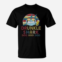 Retro Vintage Nephew Shark Doo Doo Doo Gift T-Shirt
