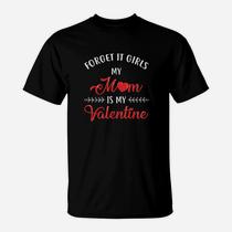 Boys Valentines Day Shirt Mom Is My Valentine Men Kids Funny Boys Valentines Day Shirt Mom Is My Valentine Men Kids Funny