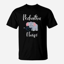 Pediatric Nurse Shirt Rn Elephant Tshirt Pediatrics Gift Pediatric Nurse Shirt Rn Elephant Tshirt Pediatrics Gift
