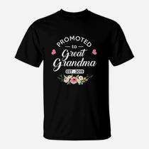 Promoted To Great Grandma Est 2019 T-Shirt Promoted To Great Grandma Est 2019 T-Shirt
