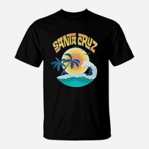 Retro Vintage Santa Cruz California Skull Street Wear T