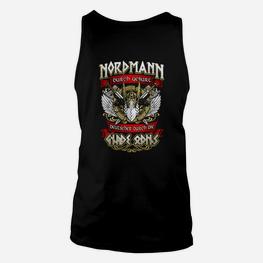 Nordmann Unisex TankTop für Herren, Viking Motiv Durch Wälder - Über Berge - Seseable