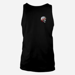 Schwarzes Unisex TankTop mit Motivdruck, Fun Tee Design - Seseable