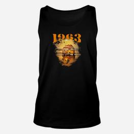 1963 Hippie Van Birthday Retro 80s 70s Van TankTop - Seseable