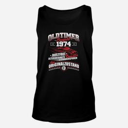 1974 Geburtsjahr Geburtstag Oldtimer TankTop - Seseable