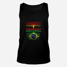 Aufgewachsen in Deutschland mit Wurzeln in Brasilien Unisex TankTop, Kulturelles Design - Seseable