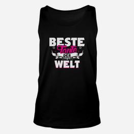 Damen Beste Tante Der Welt Als Tante Unisex TankTop - Seseable