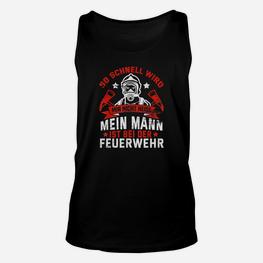 Feuerwehr Papa Vatertags Geschenk Freiwillige Feuerwehr TankTop - Seseable