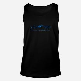 Herren Unisex TankTop Herzschlag Musik DNA, Design Tee für Musikliebhaber - Seseable