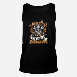 Humorvolles Geburtstags-Unisex TankTop – 18 mit 24 Jahren Erfahrung Design - Seseable