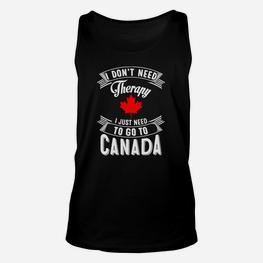 Ich Brauche Kein Therapie Kanada150 TankTop - Seseable