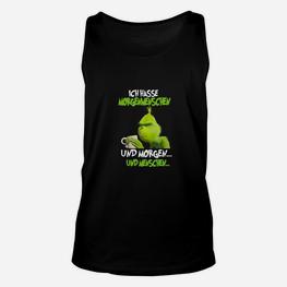 Ich Hasse Morgenleute Lustige Cartoon- TankTop - Seseable