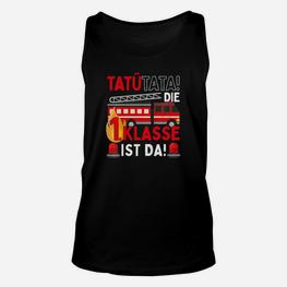 Kinder Einschulung 2019 Junge Feuerwehr 1 Klasse Spruch TankTop - Seseable