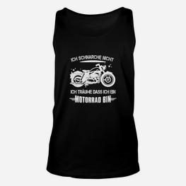 Lustiges Motorrad-Fan Unisex TankTop Ich schnarche nicht, ich bin ein Motorrad - Seseable