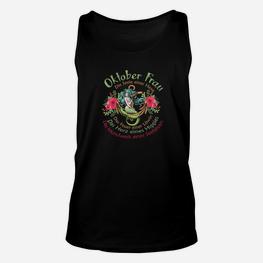 Oktober Frau Die Seele Einer Hexe Tee TankTop - Seseable