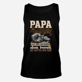 Papa und Tochter Hand in Hand Unisex TankTop, Liebevolle Spruch Grafik - Seseable