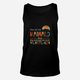 Personalisiertes Maiwald Ding Unisex TankTop, Sonnenuntergang Design Tee - Seseable