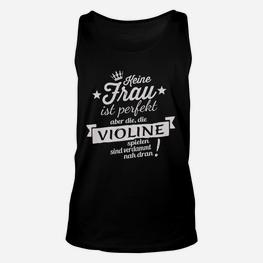 Schnelle Perfektion Violine Spielen Unisex TankTop - Seseable