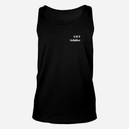 Schwarzes Unisex TankTop SHT Schüler, Cooles Design für Schule - Seseable