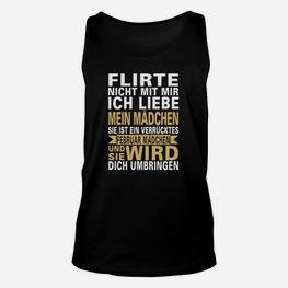 Verrücktes Februar Mädchen Unisex TankTop, Lustige Überraschung für Sie - Seseable