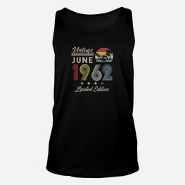 Vintage Juni 1962 Lustige 59 Geburtstag Retro 59 Jahre Altes TankTop - Seseable