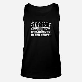 Willkommen In Der Sekte Gamer TankTop - Seseable