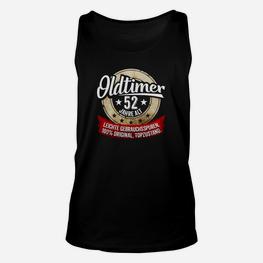 Zum 52 Geburtstag Oldtimer 52 Jahre TankTop - Seseable