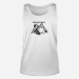 Bergsteiger Abenteuer Unisex TankTop mit Grafik, Outdoor Motiv Tee - Seseable