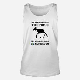 Ich Brauche Keine Therapie Schweden TankTop - Seseable