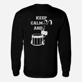 Schlagzeuger Schlagzeug Drummer Drum Langarmshirts - Seseable