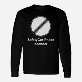 Herren Langarmshirts Safety Car-Phase beendet, Motorsport-Fanbekleidung - Seseable