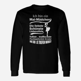 Ich Bin Ein Mai Mädchen Langarmshirts - Seseable