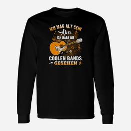 Ich Habe Die Coolen Bands Gitarre Langarmshirts - Seseable