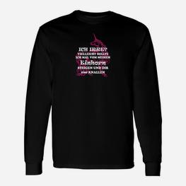 Ich Irre Einhorn Knallen Langarmshirts - Seseable