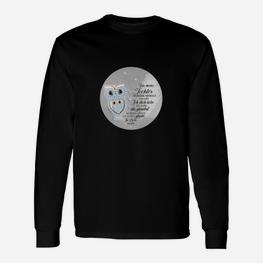 Mein Tochter Ich Diche Liebe Eule Gold Langarmshirts - Seseable