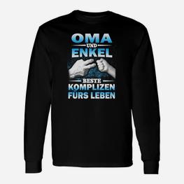 Oma und Enkel Langarmshirts, Beste Komplizen Lebenslang - Seseable