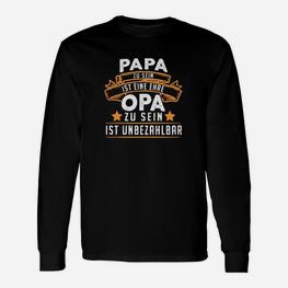 Papa Zu Sein Ist Eine Ehre Langarmshirts - Seseable