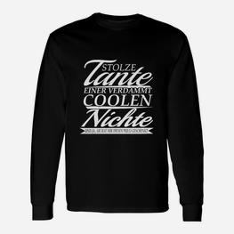 Tante Einer Coolen Nichte Langarmshirts - Seseable