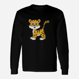 Tiger Tiere Wildnis Natur Langarmshirts - Seseable