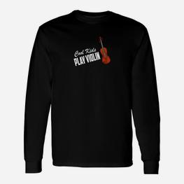 Violine Der Offiziellen Coolen B Langarmshirts - Seseable