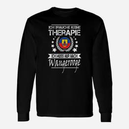 Wangerooge-Insel Langarmshirts mit Spruch - Für Nordsee-Liebhaber - Seseable