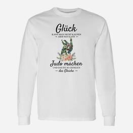 Judo Spruch Langarmshirts für Herren, Sportmotiv Glück & Judo Vergleich - Seseable