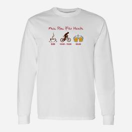 Mein Plan Für Das Tägliche Fahrrad- Langarmshirts - Seseable